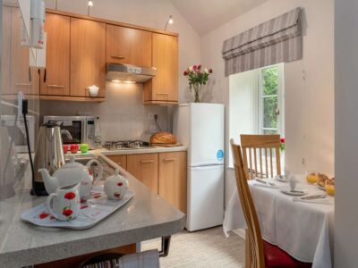 The kitchen - 5* Holiday Cottage near Bangor, North Wales