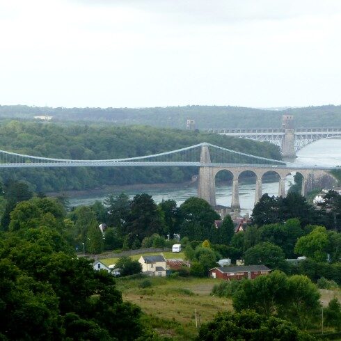 The World Famous Menai and Britannia Bridges